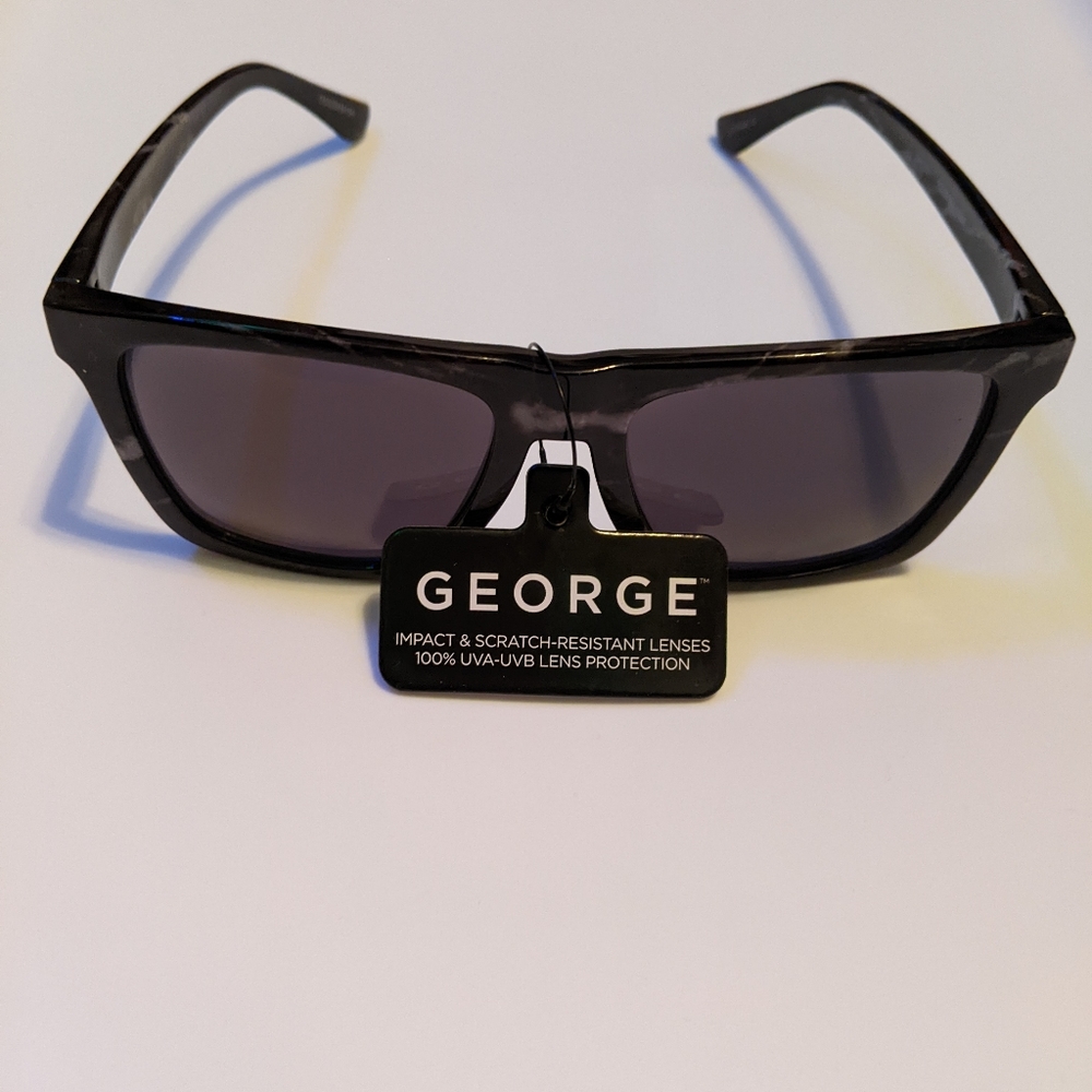 Nwt George black fashion sunglasses - Picture 10 of 10